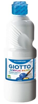 Giotto Akrilik Boya, Beyaz 500 ml - 1