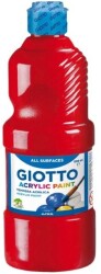 Giotto Akrilik Boya, Kırmızı 500 ml - GIOTTO