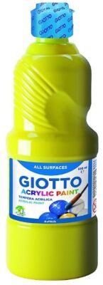 Giotto Akrilik Boya, Sarı 500 ml - 1