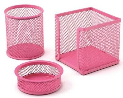 Globox Metal Perfore Masa Seti, Pembe 3 lü - 1