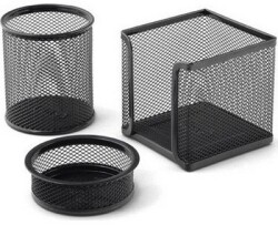 Globox Metal Perfore Masa Seti, Siyah 3 lü - GLOBOX