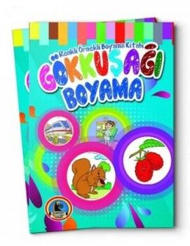 Gökkuşağı Boyama - Örnekli Renkli - 1