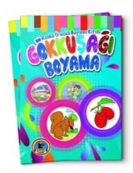 Gökkuşağı Boyama - Örnekli Renkli - KARATAY YAYINLARI