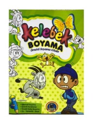 Kelebek Boyama - Örnekli Boyama Kitabı M:2 - KARATAY YAYINLARI