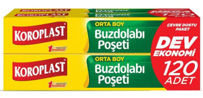 Koroplast Buzdolabı Poşeti Orta Boy 120 Li - 1