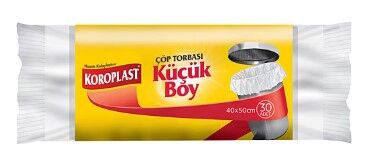 Koroplast Çöp Torbası Küçük Boy 40x50 cm 30 lu - 1