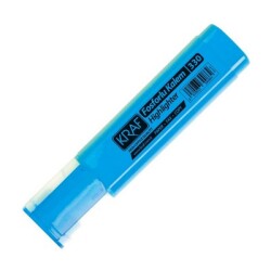Kraf Fosforlu Kalem 330 Mavi - KRAF