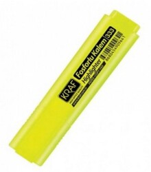Kraf Fosforlu Kalem 333 Sarı - KRAF
