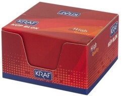 Kraf Küp Blok Beyaz 8 x 8 Cm 115G - KRAF