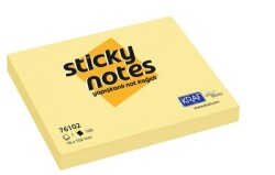 Kraf Yapışkanlı Not Kağıdı 76X102 Sarı 76102 - KRAF