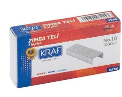 Kraf Zımba Teli No:10 1000 Li 225G - KRAF