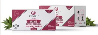 Kumru Mini İçten Çekme Tuvalet Kağıdı 5,7 kg - 12 Rulo - 1