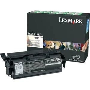 Lexmark T654X11E Toner Siyah - 1