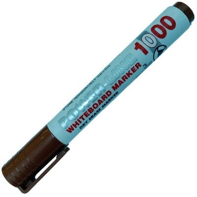 Line Plus 1000 Beyaz Tahta Kalemi, Kahverengi - 1