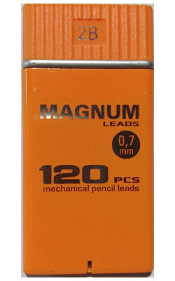 Magnum Min 0,7 mm 2B 120 li, Neon Turuncu - 1