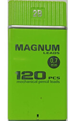 Magnum Min 0,7 mm 2B 120 li, Neon Yeşil - MAGNUM