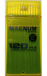 Magnum Min 0,7 mm 2B 120 li, Şeffaf Sarı - MAGNUM