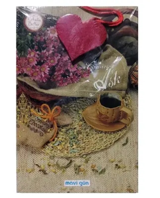 Mavi Gün Kokulu Defter 13,5x21cm 224 sy , Canan-ı Aşk - 1