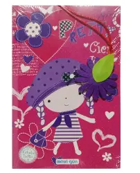 Mavi Gün Kokulu Defter 13,5x21cm 224 sy , Cici Kız - 1