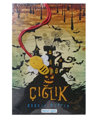 Mavi Gün Kokulu Defter 13,5x21cm 224 sy , Çığlık - MAVİ GÜN