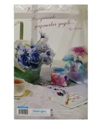Mavi Gün Kokulu Defter 13,5x21cm 224 sy , Ferman-ı Aşk - 2