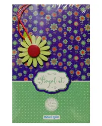 Mavi Gün Kokulu Defter 13,5x21cm 224 sy , Hayal Et - 1