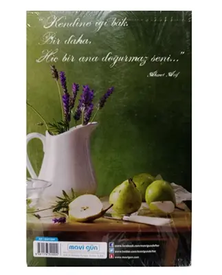 Mavi Gün Kokulu Defter 13,5x21cm 224 sy , Nar-ı Aşk - 2