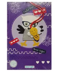 Mavi Gün Kokulu Defter 13,5x21cm 224 sy , Sevimli Baykuş - 1