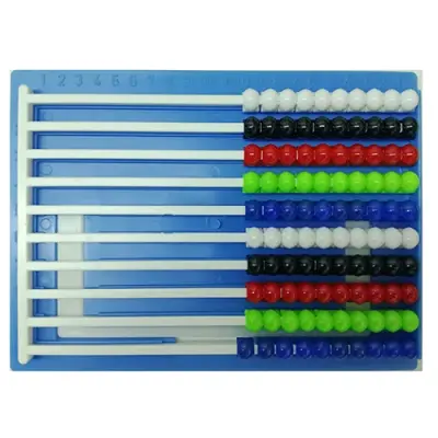 Medyen Raylı Abaküs, Mavi - 1