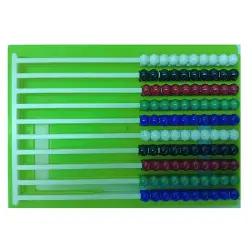 Medyen Raylı Abaküs, Yeşil - MEDYEN