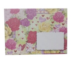 Mektup Zarfı Desenli 13x18 cm M:4 - OFİSKUTUM
