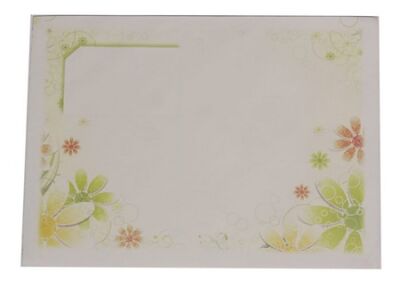 Mektup Zarfı Desenli 13x18 cm M:5 - 1