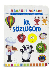 Meraklı Gözler 12x16 cm , İlk Sözlüğüm , 0-3 yaş - KARATAY YAYINLARI