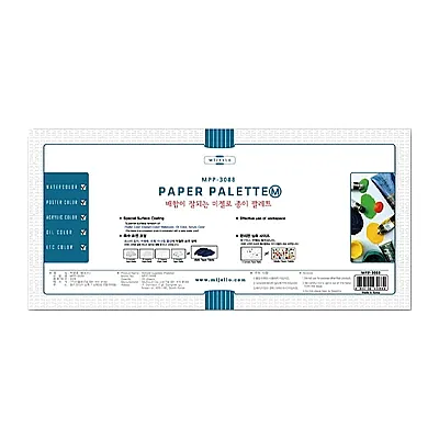 Mijello Mission Palet Kağıt Medium 370x175 mm 25'li 3088 - 1