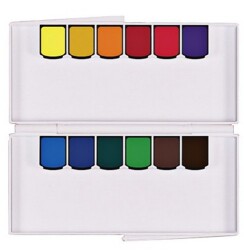 Mijello Mission Sulu Boya Gold Tablet Pigment 12 Li 2012 - 2