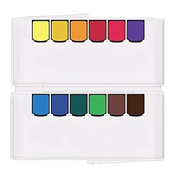 Mijello Mission Sulu Boya Gold Tablet Pigment 12'li 2012
