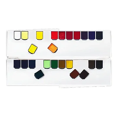 Mijello Mission Sulu Boya Gold Tablet Pigment 24 Li 2024 - 1