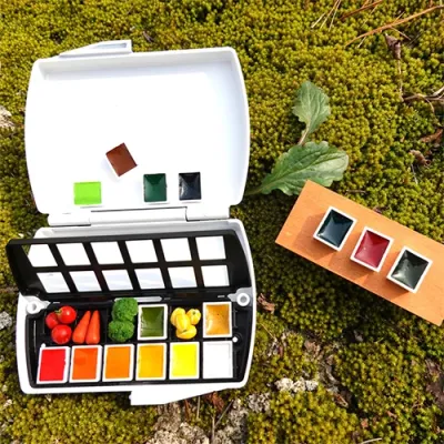 Mijello Mission Sulu Boya Gold Triple Pan 12 Li 1212 - 4