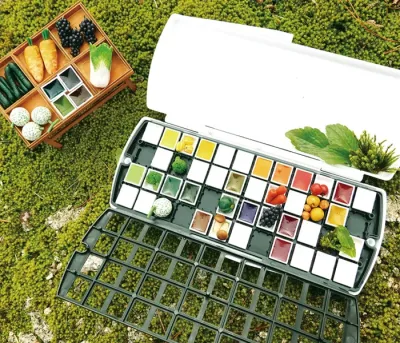 Mijello Mission Sulu Boya Gold Triple Pan 48 Li 1248 - 3