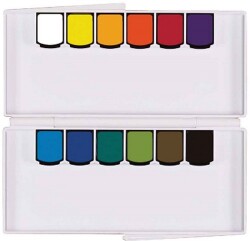 Mijello Mission Sulu Boya SilverTablet Pigment 12 Li 5012 - MIJELLO