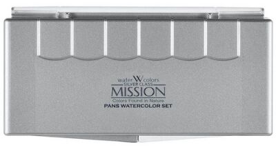 Mijello Mission Sulu Boya SilverTablet Pigment 12 Li 5012 - 2