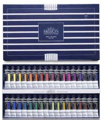 Mijello Mission Sulu Boya White Tüp 15 ml 34 Lü 7034 - 2