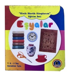Minik Sözcük 9x10 cm , Eşyalar , 0-3 yaş - KARATAY YAYINLARI