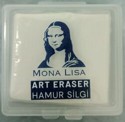 Mona Lisa Renkli Hamur Silgi Beyaz - MONA LISA