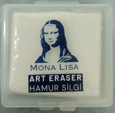Mona Lisa Renkli Hamur Silgi Beyaz - 1