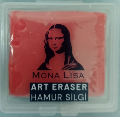 Mona Lisa Renkli Hamur Silgi Kırmızı - 1