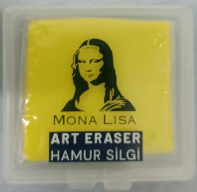 Mona Lisa Renkli Hamur Silgi Sarı - 1
