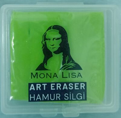 Mona Lisa Renkli Hamur Silgi Yeşil - 1