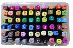 Mona Lisa TouchBlack Çift Uçlu Artist Marker 60 Renk - 2