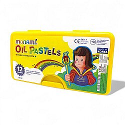 Monami Çantalı Pastel Boya, 12 Renk
